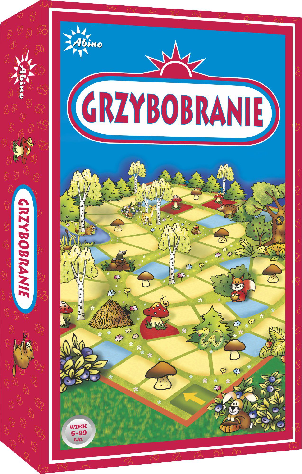 Abino Gra planszowa Grzybobranie