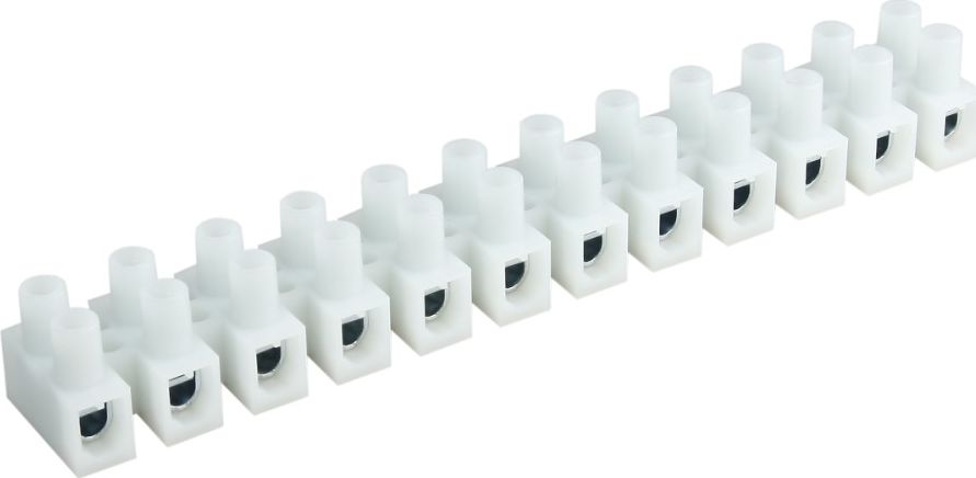 Degson Listwa zaciskowa 2,5mm2 kostka elektryczna 12-torowa z osłoną kabla VDE/UL DGN 3633
