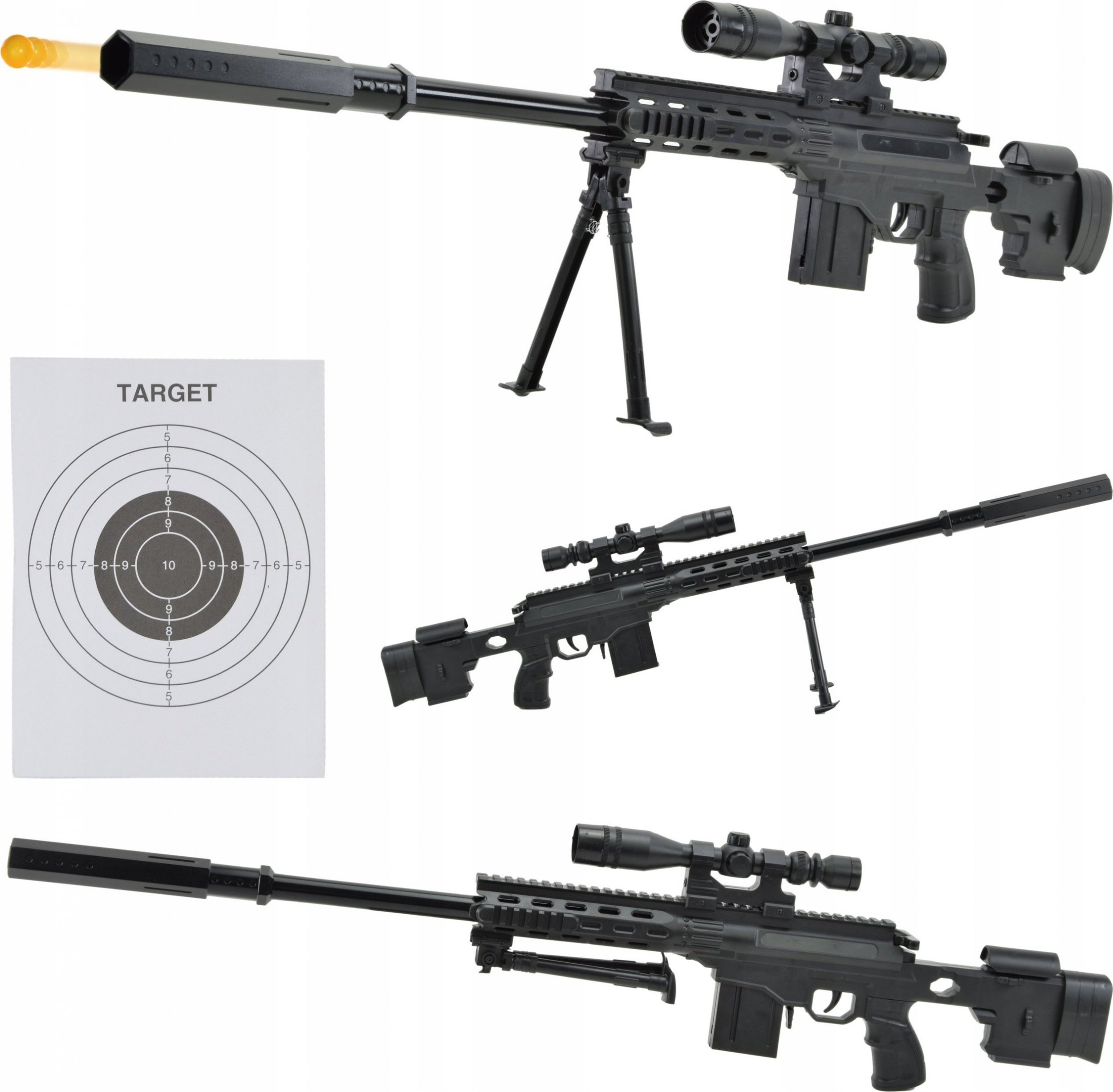 Skleplolki KARABIN LASER ASG NA KULKI SNAJPERKA PISTOLET BROŃ