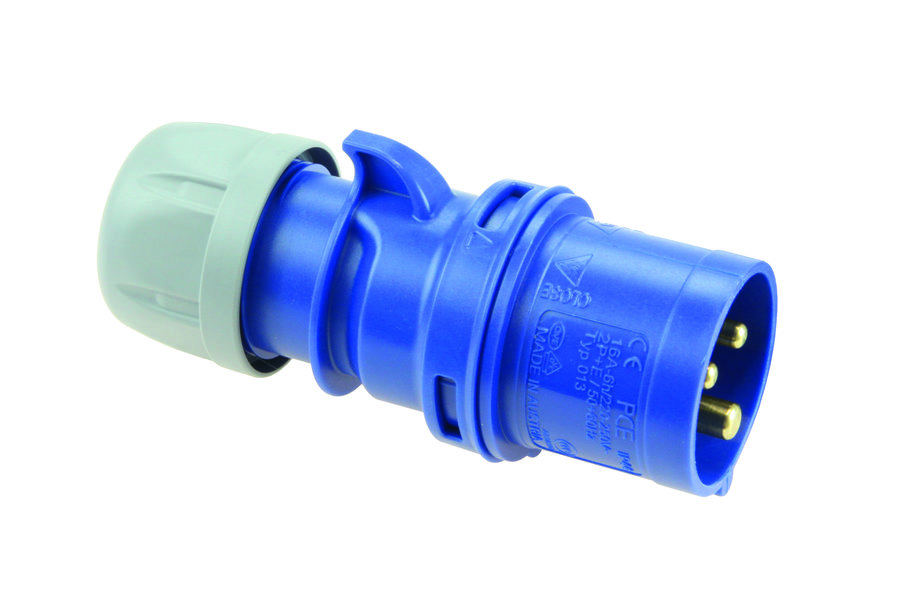 PCE Wtyczka przenośna SHARK 32A 230V 2P+Z IP44 - 023-6