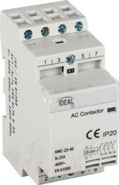 Kanlux Stycznik KMC 25A 230V 4Z Kanlux Ideal
