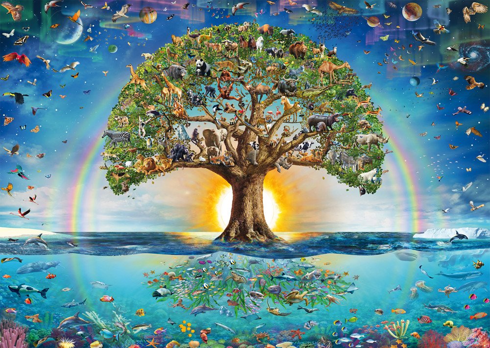 Puzzle PQ 1000 Magiczne drzewo życia G3