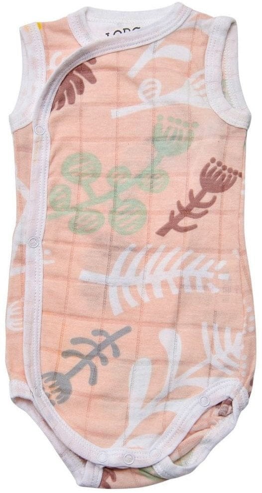 Sale! Lodger Romper Botanimal cotton sleeveless bodysuit Plush 62 cm RF 073_62