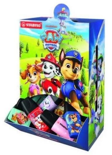 Stabilo Zakreślacze Boss Mini Psi Patrol 50szt