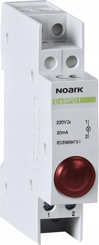 Noark Lampka sygnalizacyjna Noark 102433 Ex9PD1r 230V AC/DC