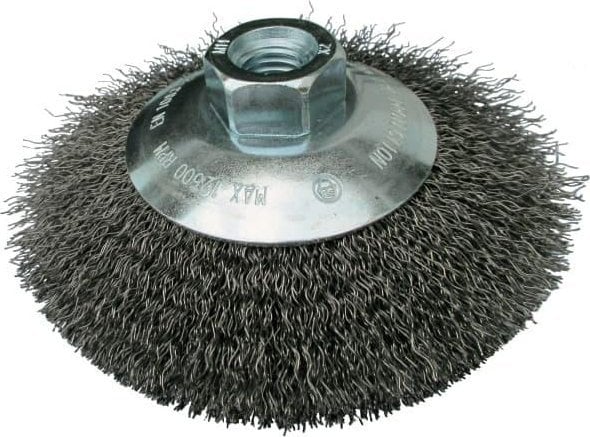 Klingspor K.Szczotka stożkowa 125mm M14 BK600W drut falisty (370724)