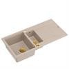 Zlewozmywak GraniteQ EVAN 156 zlewozmywak z syfonem Push To Open 1,5-komorowy z/o (1000x500x210; kom...