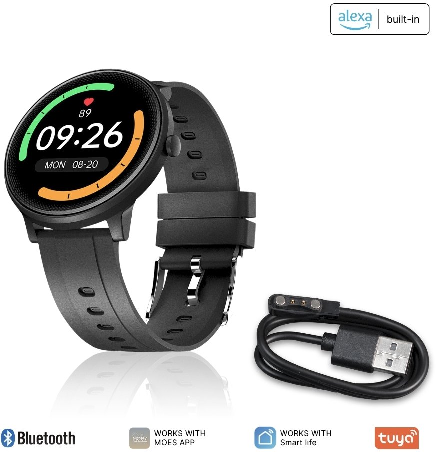 Smartwatch Moes BW-V15S-EN Czarny