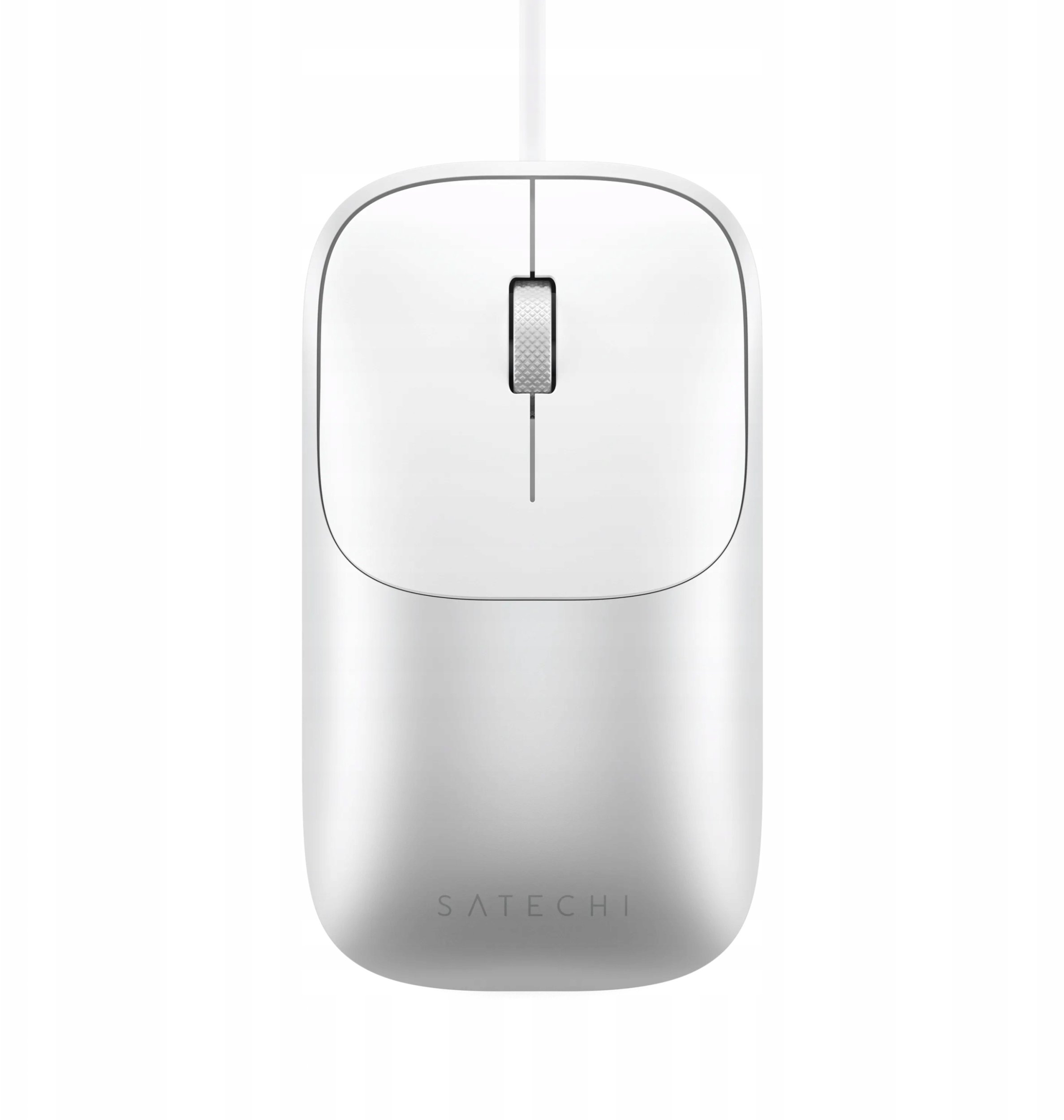 Mysz Satechi Slim LX Wired Mouse Srebrny (ST-MULXS)