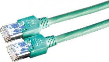 LEONI KERPEN KERPEN D1-20 PatchCord S/FTP Kat.5e zielony 2.0m kabel krosowy
