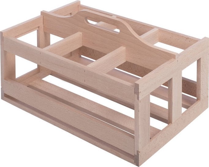 La Sommeliere CASIER6 bukowa skrzynka na butelki wina