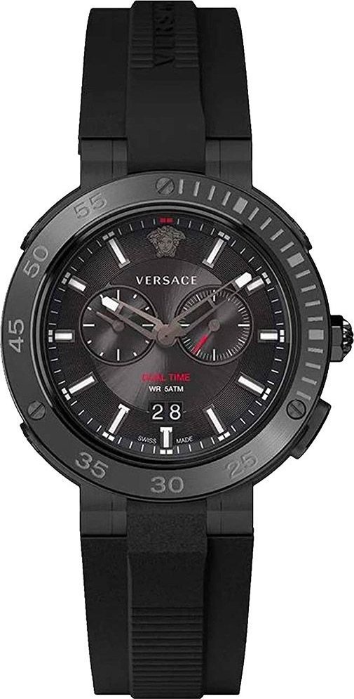 Фото - Радіоприймач / годинник Versace Zegarek marki  model VECN00219 kolor Czarny. Akcesoria męsk 