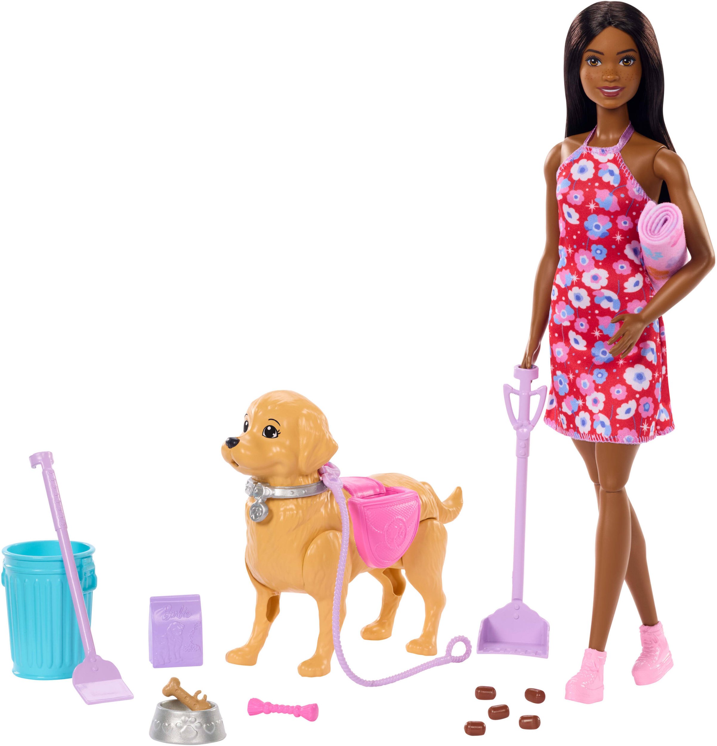 Lalka Barbie Mattel BRB BROOKLYN SPACER Z PIESKIEM JJB47 WB4