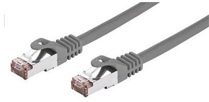 C-Tech C-TECH kabel patchcord Cat6, FTP, šedý, 0,25m