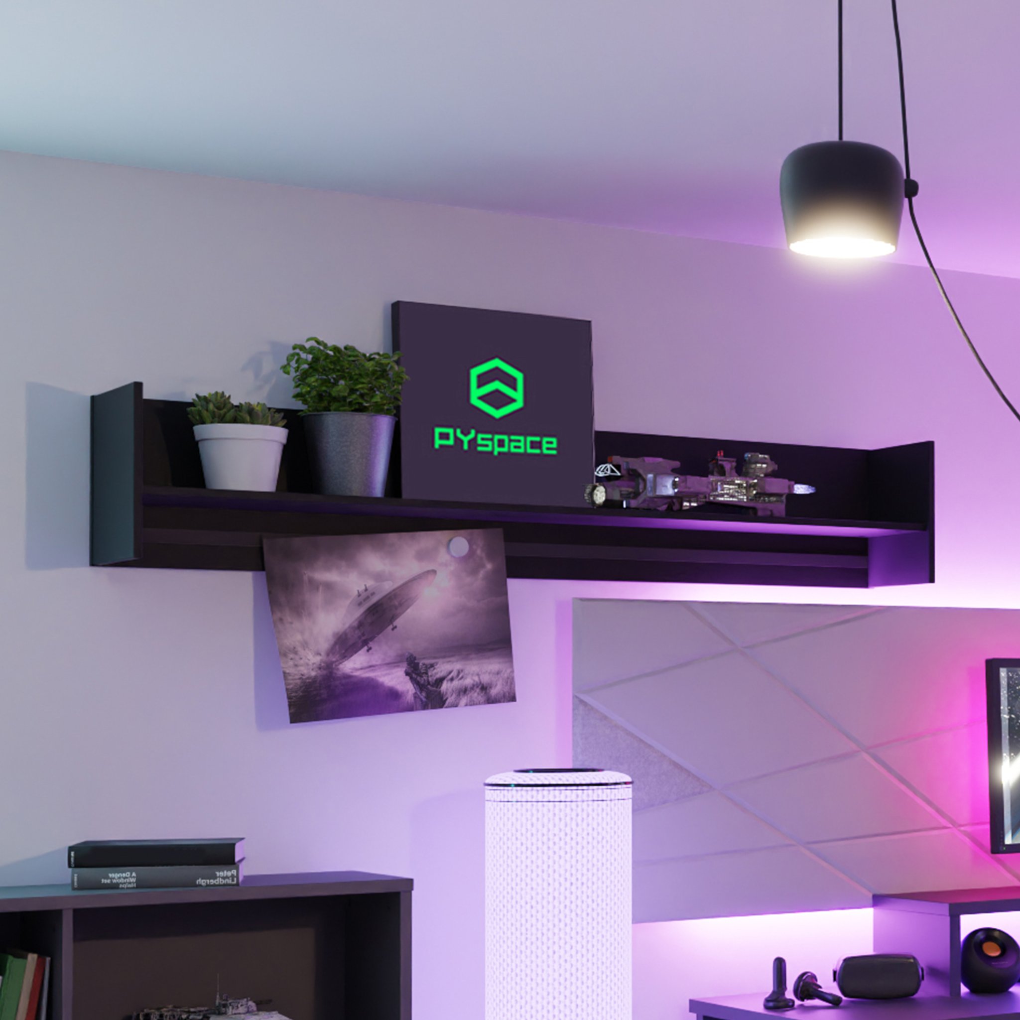 Półka Supernova01 - Czarna