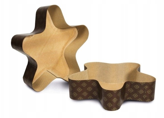 Guardini Star-shaped set of paper baking molds 3 pcs. Easy Bake 25x21cm (1415768)