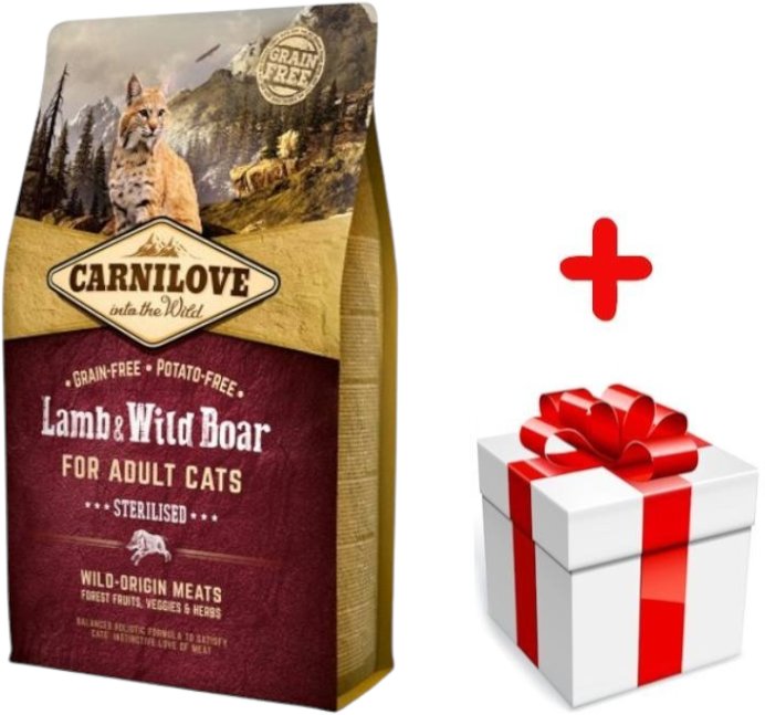 Carnilove CARNILOVE Cat Lamb & Wild Boar Sterilised 2kg