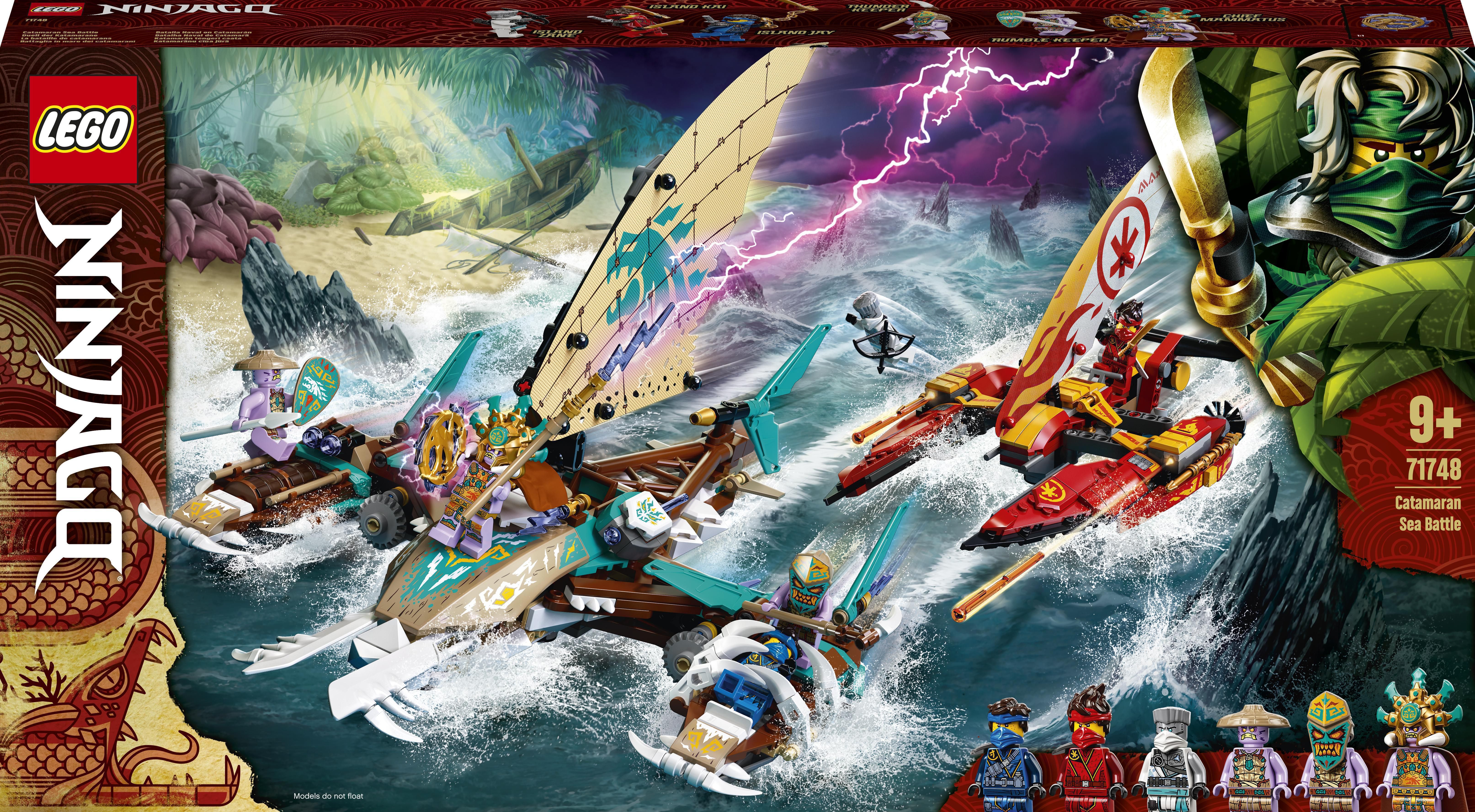 LEGO Ninjago Morska bitwa katamaranów (71748)