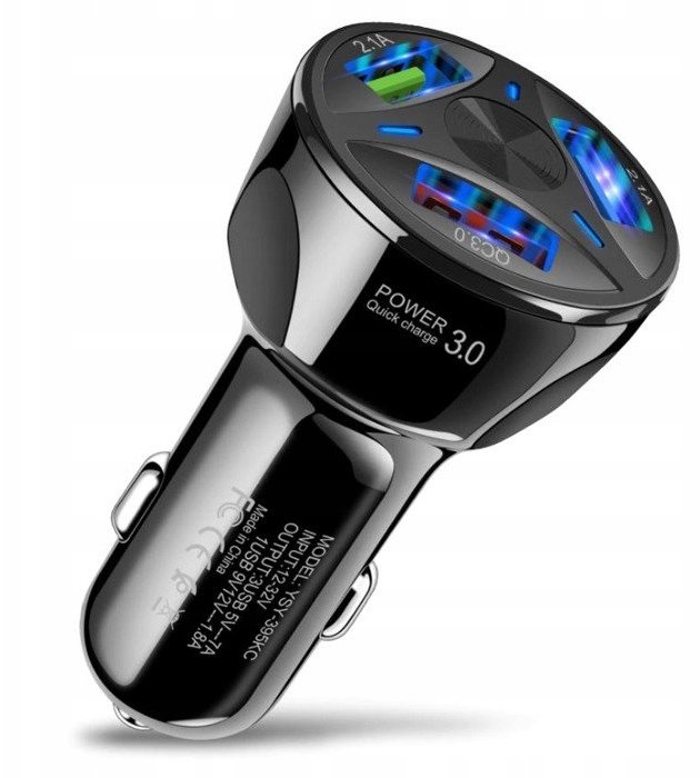 Ładowarka Interlook Ładowarka samochodowa USB 3100 mA