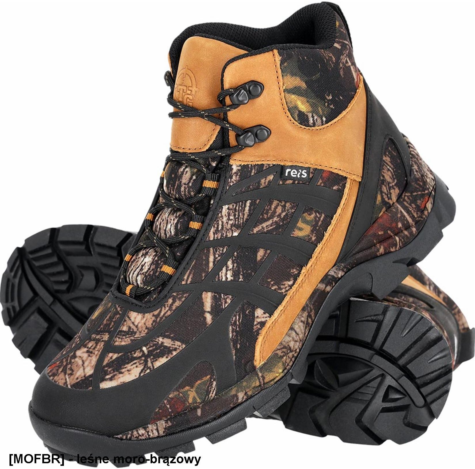 TG-CRUX - Buty Tactical Guard męskie wykonane z tkaniny Oxford oraz skóry nubuk ze wstawkami TPU oraz gumy podeszwa z gumy i EVA 44