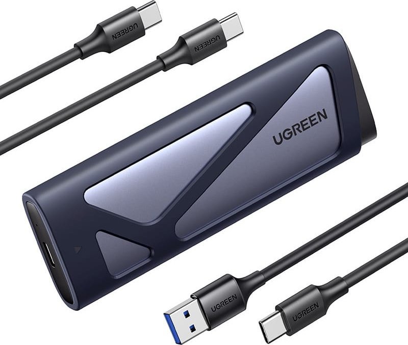Kieszeń Ugreen Obudowa SSD M.2 NVMe/SATA 2TB USB-C 3.1 (CM767)