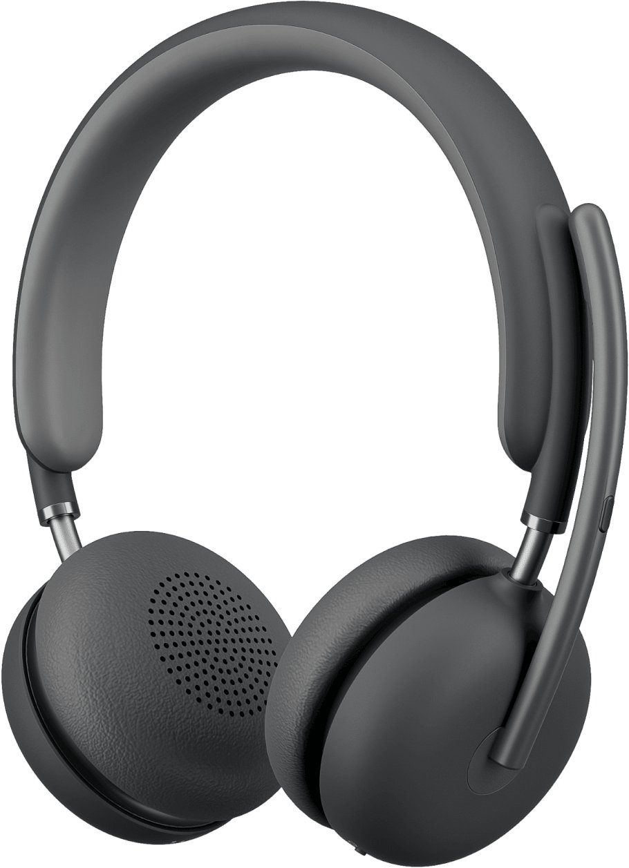 Logitech Zone Wireless 2 Zestaw słuchawkowy Przewodowy i Bezprzewodowy Opaska na głowę Biuro/centrum telefoniczne USB Type-C Bluetooth Grafitowy