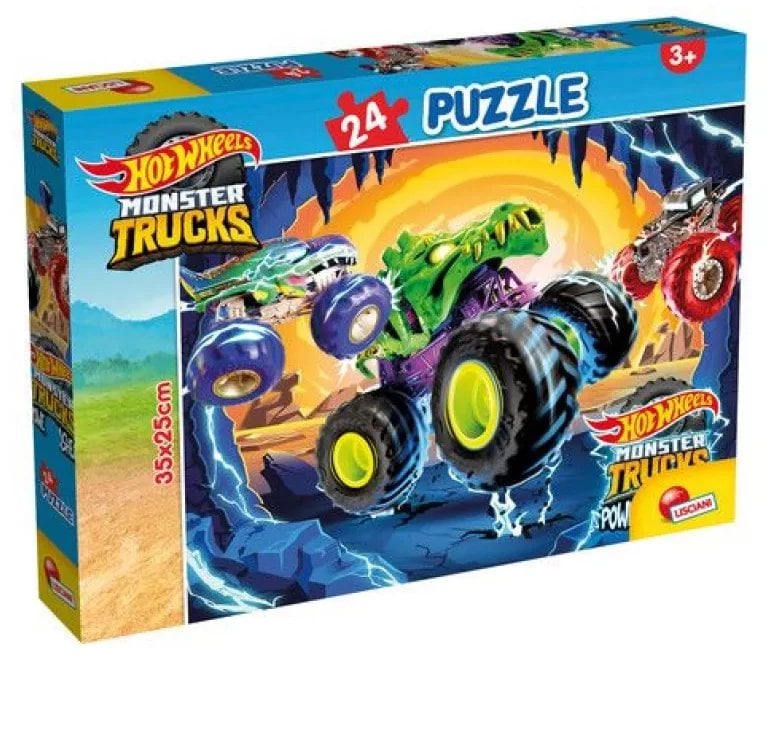 Lisciani Puzzle Hot Wheels 24 elementy