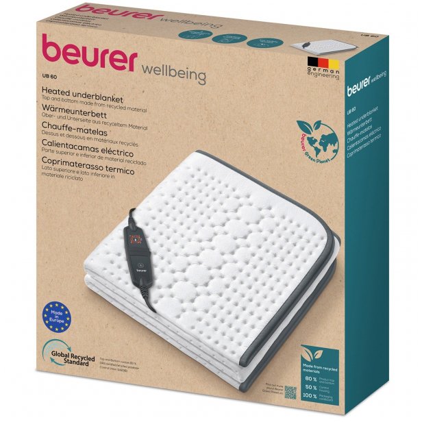 Beurer UB 60 Green Planet* nagrzewnica do łóżka 150x80cm