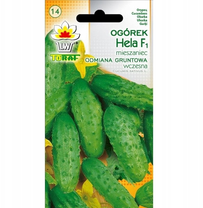 Toraf Nasiona warzyw | Ogórek Hela F1 | Opakowanie 5g