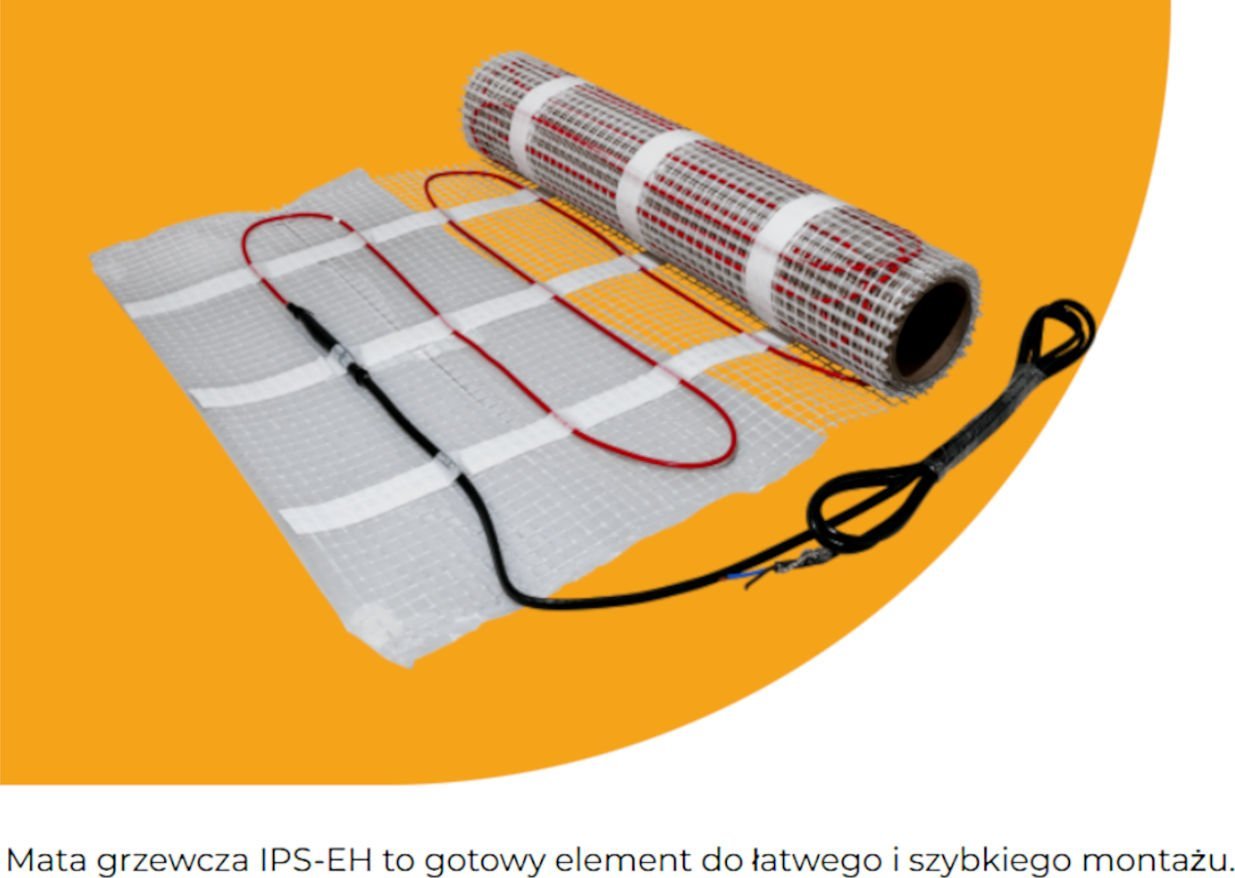 MPL Power Mata grzewcza pod kafelki, ogrzewanie podłogowe, 0,5x12mb, 900W 3,9A