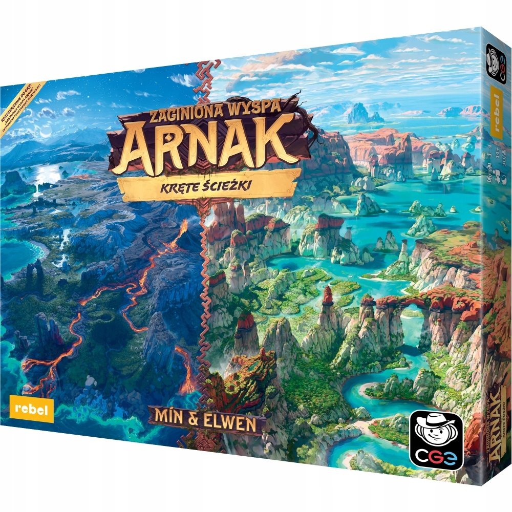 Rebel Zaginiona wyspa Arnak: Kręte ścieżki REBEL