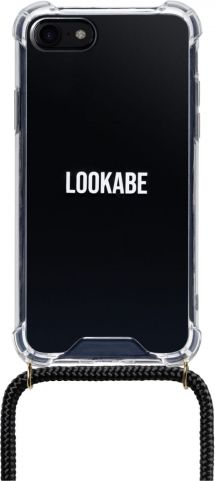 Zdjęcia - Etui LOOKABE Crossbody Phone Clear Case Black | iPhone 7 / 8 