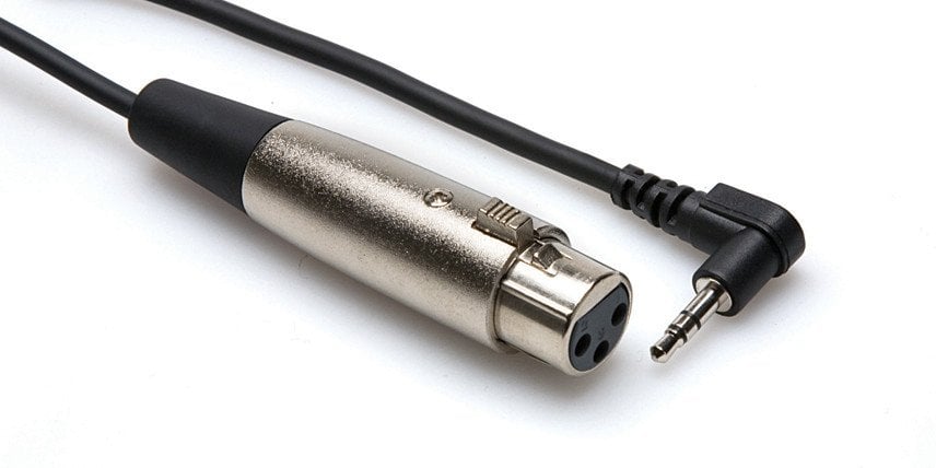 Kabel Hosa - Kabel do kamer XLRf - TRS R 3.5mm 0.6m