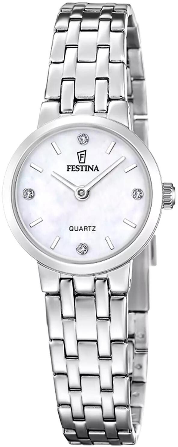 Zegarek Festina Zegarek damski Festina F20746-1 CYRKONIE srebrny