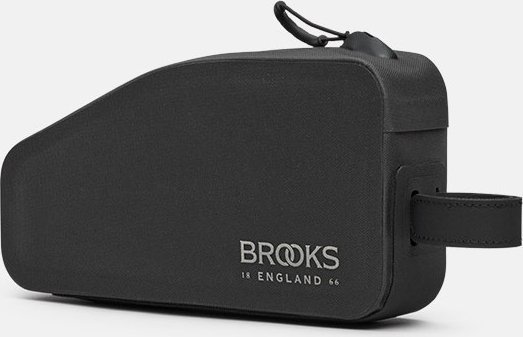 Brooks Torba na ramę BROOKS SCAPE TOP TUBE BAG, Black, Pojemność 0,9L, Mocowanie na pasku, Wodoodpor...