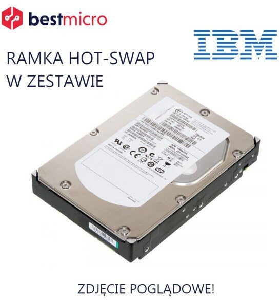 Dysk IBM HDD SAS 900GB 10K RPM - - Refabrykowany (81Y9654)