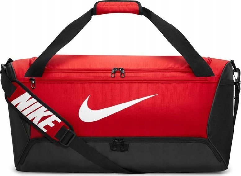 Nike Torba sportowa Brasilia 9.5 czerwona (DH7710-657)