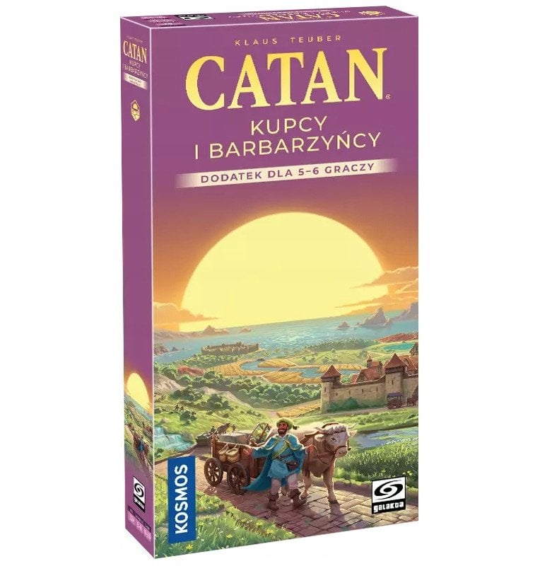 Catan: Kupcy i Barbarzyńcy - Dodatek dla 5-6 graczy (edycja 2025)