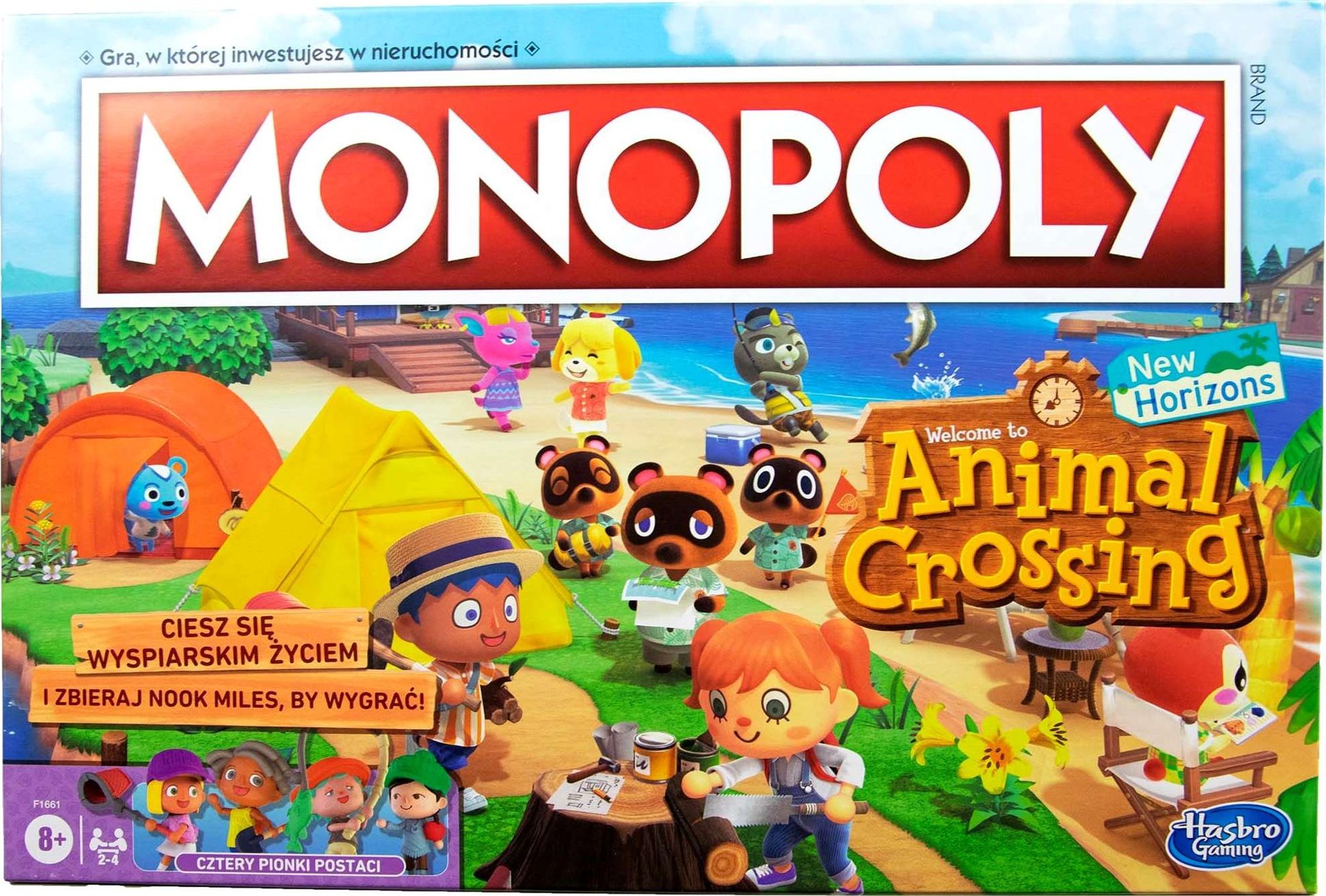 Gra planszowa Monopoly Animal Crossing