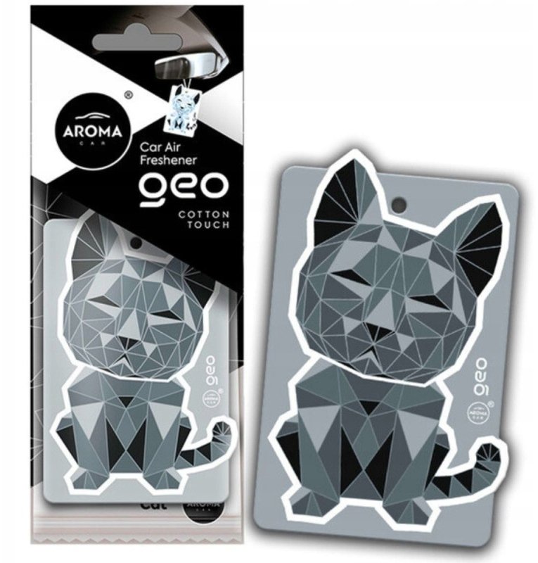 Aroma Car, Geo Cat, Cotton Touch, Car Air Freshener Unisex