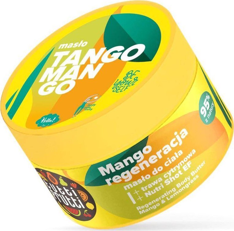 Farmona Tutti Frutti regenerujące masło do ciała Mango i Trawa Cytrynowa + Nutri Shot EF 200ml