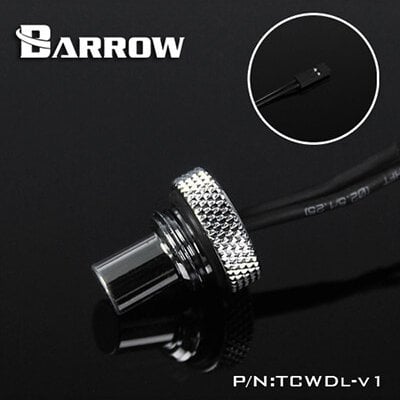 Barrow Barrow Temperatur Sensor G1/4, silber