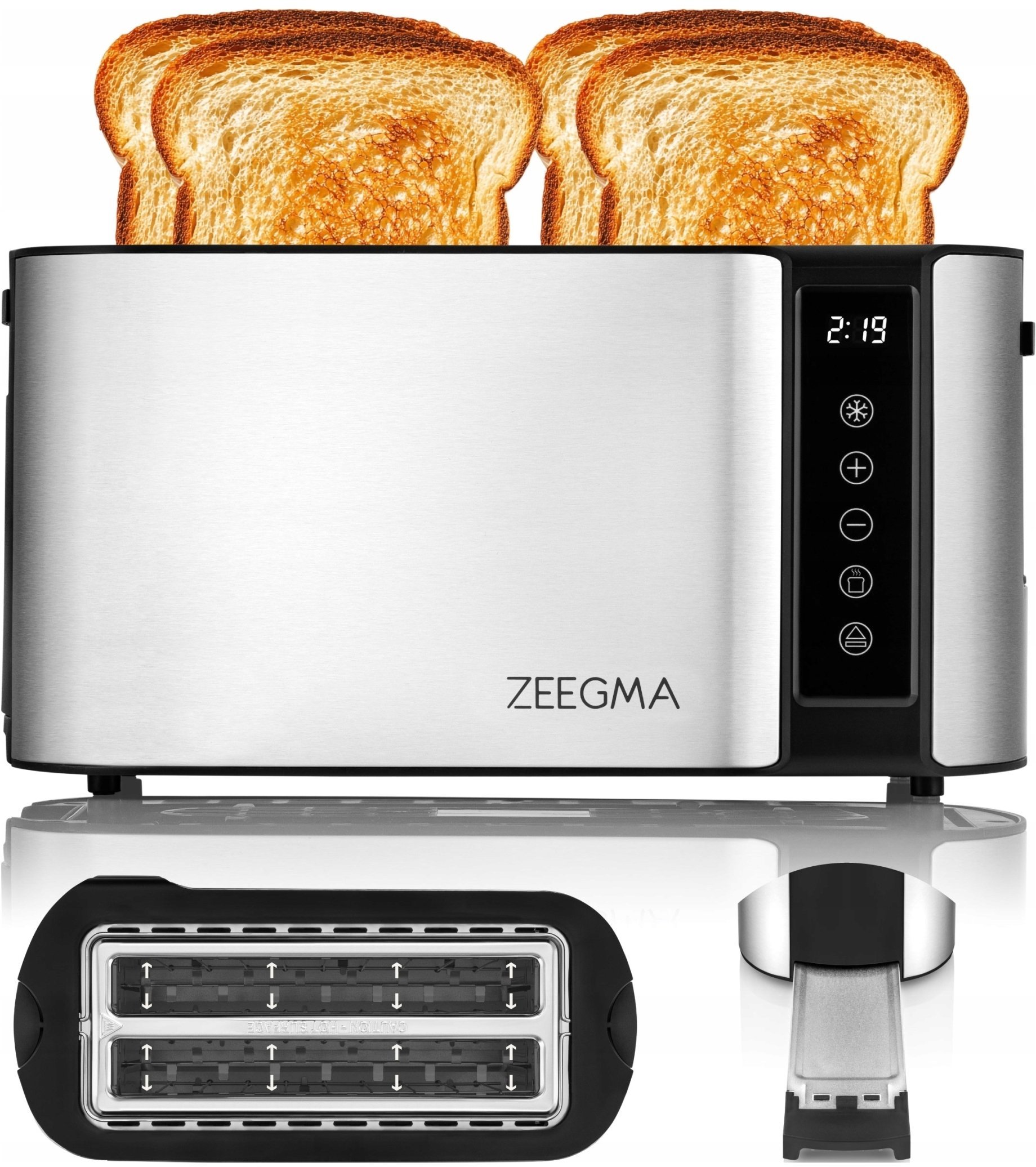 Toster Zeegma ZEEGMA ZE-TOSTEE CHEF EASY Toster 1500W