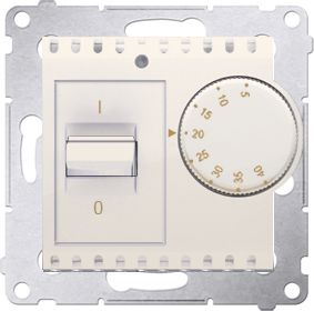 Kontakt-Simon Regulator temperatury Simon 54 z czujnikiem wewnętrznym kremowy (DRT10W.02/41)