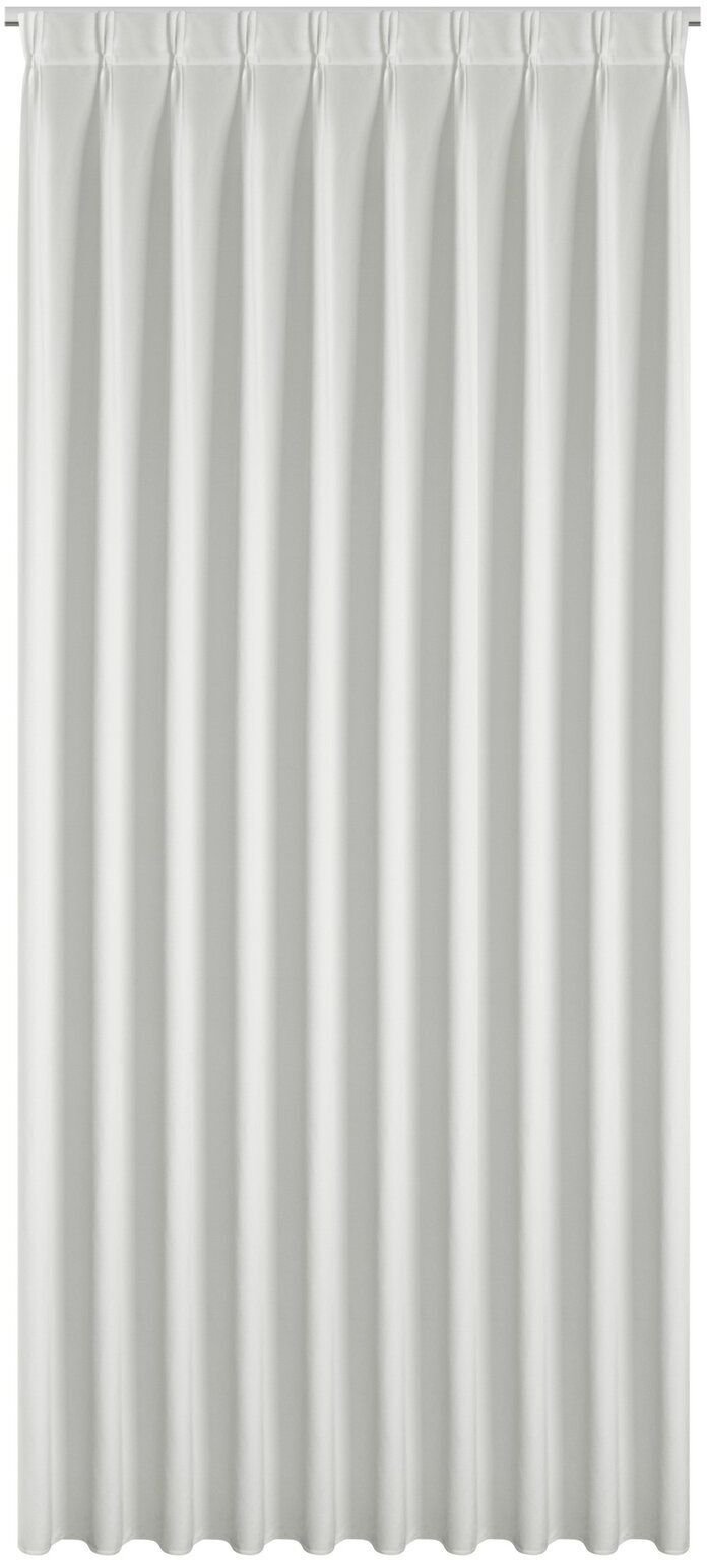 Zasłona MELANIE 125x270 biała matowa welwet FLEX