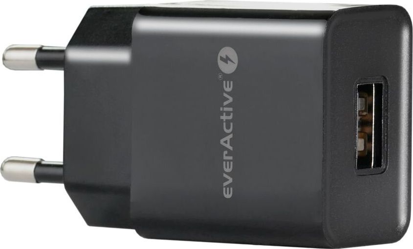 Ładowarka EverActive SC-100B 1x USB-A 1 A (SC100B)
