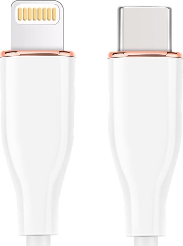 Kabel USB Gembird USB-C - Lightning 1.5 m Biały (CC-USB2S-CM8PM-1.5M-W)