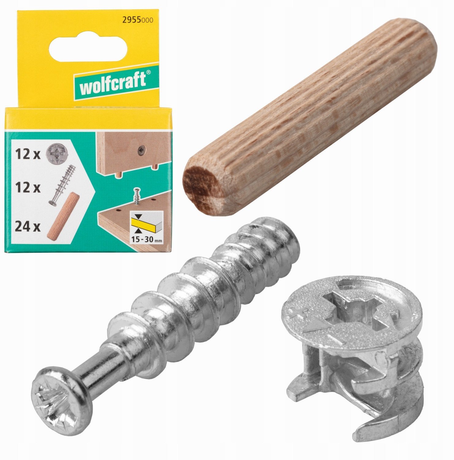 Wolfcraft Materiały eksploatacyjne do połączeń skręcanych, wolfcraft