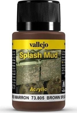 Vallejo Splash Mud Brown efekt Błota uniwersalny