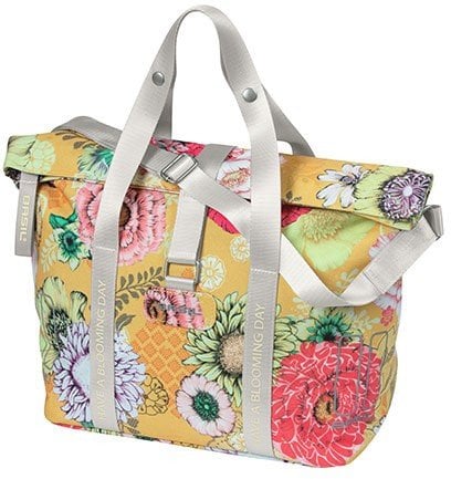 Basil Torba na bagażnik BASIL BLOOM FIELD HANDBAG KF-HOOK System, 8-11L, honey yellow